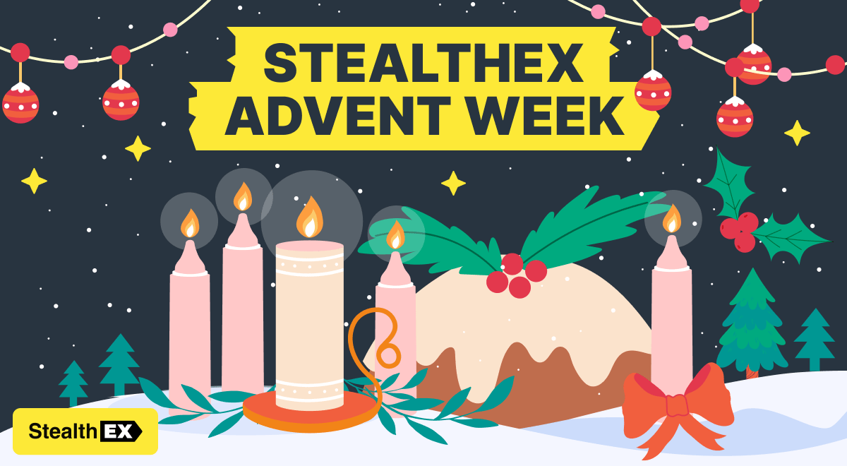StealthEX Unwraps the Holidays: 7-Day Crypto Advent Calendar With $700 In Mystery Prizes